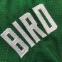 Men's Celtics #33 Larry Bird MITCHELL & NESS Basketball Short Sleeve Green