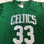 Men's Celtics #33 Larry Bird MITCHELL & NESS Basketball Short Sleeve Green