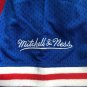 Men's 76ers #3 Allen Iverson MITCHELL & NESS Basketball Short Sleeve Blue