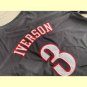 Men's 76ers #3 Allen Iverson MITCHELL & NESS Basketball Short Sleeve Black