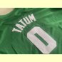 Men's Celtics #0 Jayson Tatum MITCHELL & NESS Basketball Short Sleeve Green