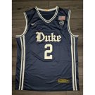 Mens Duke Blue Devils #2 Cooper Flagg Black College Basketball Game Jersey