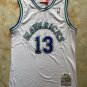 Men's Dallas #13 Steve Nash Basketball Jersey White