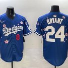 Men's LAD Front #8 Back #24 Kobe Bryant Royal 2025 Tokyo Series Limited Jersey