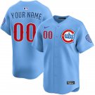 Mens Youth Chicago Cubs Custom Nike Blues Alternate Limited Jersey