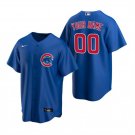Any Size Chicago Cubs Custom Baseball Jersey Blue