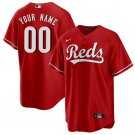 Any Size Cincinnati Reds Custom Stitched Cool Baseball Jersey Red