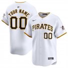 Any Size Pittsburgh Pirates Custom Name 2024 Home Cool Baseball Jersey White