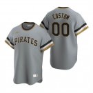 Any Size Pittsburgh Pirates Custom Baseball Jersey Gray New