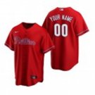 Any Size Philadelphia Phillies Custom Baseball Jersey Red