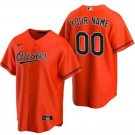 Any Size Baltimore Orioles Custom Baseball Jersey Orange