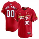 Any Size St. Louis Cardinals Custom Name 2024 Player Baseball Jersey Red