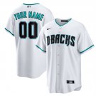 Any Size Arizona Diamondbacks ACTIVE PLAYER Custom White Cool Baseball Jersey