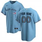 Any Size Toronto Blue Jays Custom Baseball Jersey Light Blue