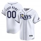 Any Size Tampa Bay Rays Custom Name 2024 Home Cool Baseball Jersey White
