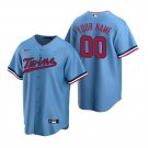 Any Size Minnesota Twins Custom Baseball Jersey Royal Blue