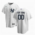 Any Size New York Yankees Custom Baseball Jersey White