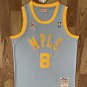 Men's Los Angeles Lakers #8 Kobe Bryant Basketball AU Jersey Moon Blue MPLS