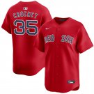 Boston Red Sox #35 Garrett Crochet Nike Red Alternate with Name Limted Jersey