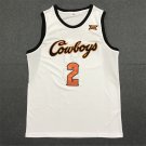 Cade Cunningham #2 Oklahoma State Cowboys White Jersey Basketball College