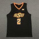Cade Cunningham #2 Oklahoma State Cowboys Black Jersey Basketball College