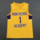 Cade Cunningham #1 MONTVERDE ACADEMY EAGLES YELLOW BASKETBALL JERSEY
