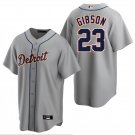 Mens Womens Youth Detroit Tigers #23 Kirk Gibson Cool Baseball Jersey Grey