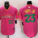 Men's SDP #23 Fernando Tatis Jr. Pink 2024 Cool Player Jersey