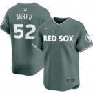 Boston Red Sox #52 Wilyer Abreu Green 2025 City Connect 2.0 Limted Jersey