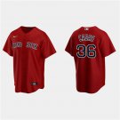 Mens Boston Red Sox #36 Triston Casas Nike Red Alternate with Name Cool Base Jersey