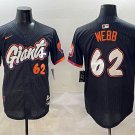 San Francisco Giants #62 Logan Webb Anthracite 2025 City Connect Limited Stitched Jersey