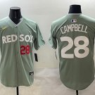 BOS #28 Kristian Campbell Green 2025 City Connect 2.0 Limted Jersey