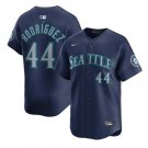 Seattle Mariners #44 Julio Rodríguez Navy Limited Stitched Baseball Jersey