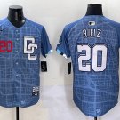 Washington Nationals #20 Keibert Ruiz Blue 2025 City Connect Limited Stitched Jersey