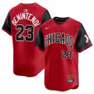 Men's Chicago White Sox #23 Andrew Benintendi Red Black 2025 City Connect Jersey