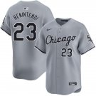 Chicago White Sox #23 Andrew Benintendi Nike Gray Road Limited Jersey