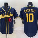 MIL #10 Sal Frelick Nike Navy Alternate Limited Jersey