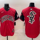 Men's Chicago White Sox Brank Red Black 2025 City Connect Limited Stitched Jersey