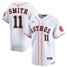 Houston Astros #11 Cam Smith White Home Limited Jersey