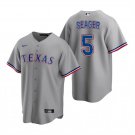 Texas Rangers #5 Corey Seager Cool Jersey Grey