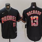 Any Size SDP #13 Manny Machado Mexico Black Cool Player Jersey