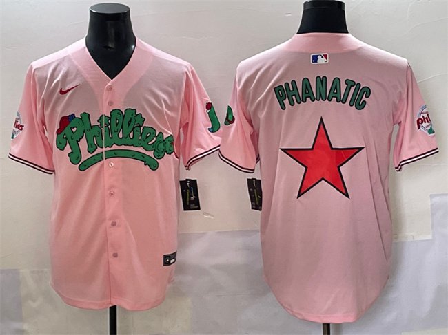 Men's PHI Pink Phanatic Limited Stitched Jersey
