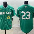 Men's Boston Red Sox #23 Romy González Green 2025 City Connect Limited Stitched Jersey