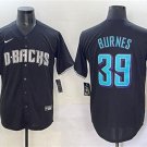 Men's Arizona Diamondbacks #39 Corbin Burnes Black Stitched Baseball Jersey