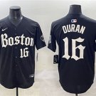 Men's Boston Red Sox #16 Jarren Duran Black Gothic Vapor Limited Stitched Baseball Jersey