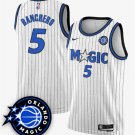Men's Orlando Magic #5 Paolo Banchero White 2025 New Generation of Magic Stitched Jersey