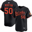 Men's Baltimore Orioles #50 Charlie Morton Black 2025 Alternate Limited Stitched Jersey