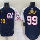 Men's American League #99 Aaron Judge Navy Alternate 2025 All-Star With Patch Edition Jersey