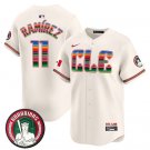 Men's Cleveland Guardians #11 José Ramírez Cream Mexico Vapor Premier Limited Stitched Jersey