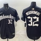 Men's Milwaukee Brewers #32 Jacob Misiorowski Black 'Gothic 414 Shadows Edition' Vapor Jersey